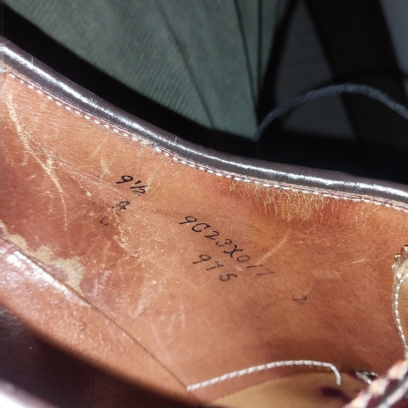 Alden Shell Cordovan Longwing Blucher - Picture 8 of 10